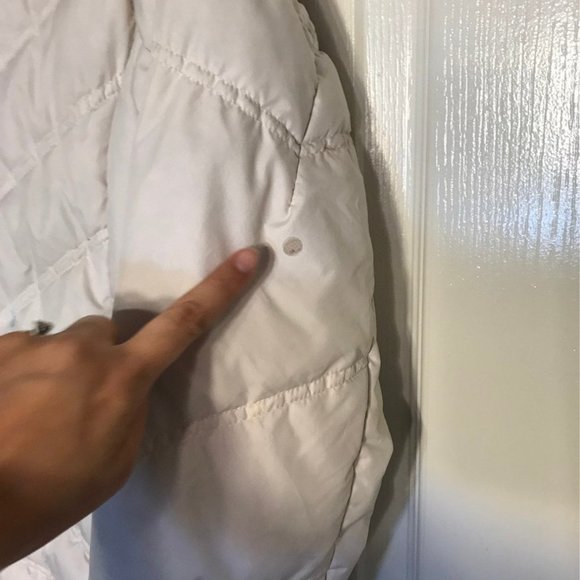Women's Patagonia White Puffer Jacket S - Picture 6 of 8